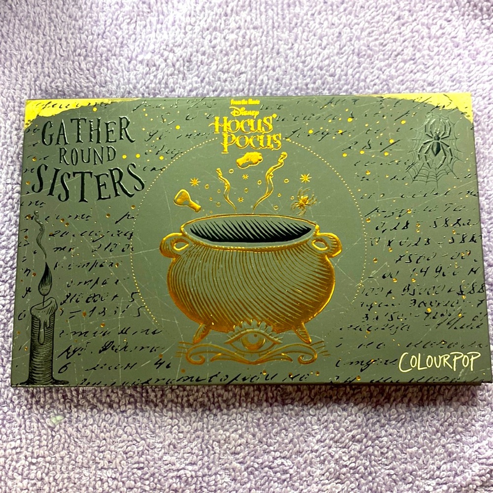 Colourpop Gather Round Sisters Hocus Pocus palette